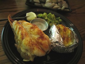 Baked Lobster Tail
