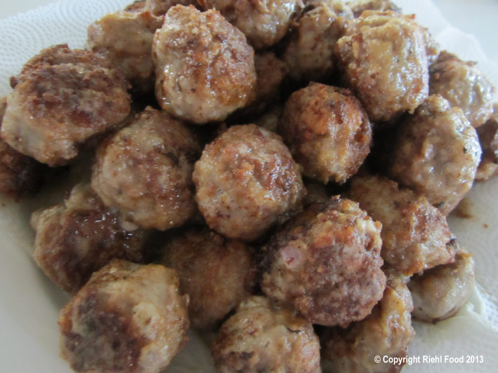 Grandpa's Meatballs - RiehlFood.com