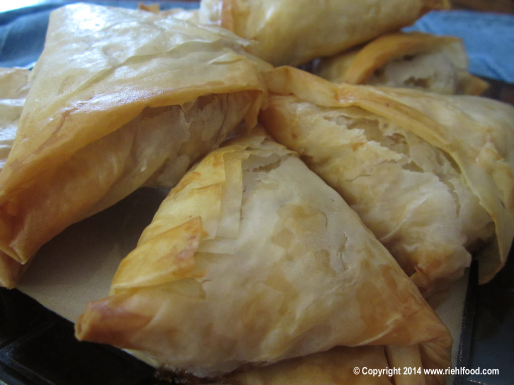 Apple Turnovers using Phyllo Dough | Riehl Food