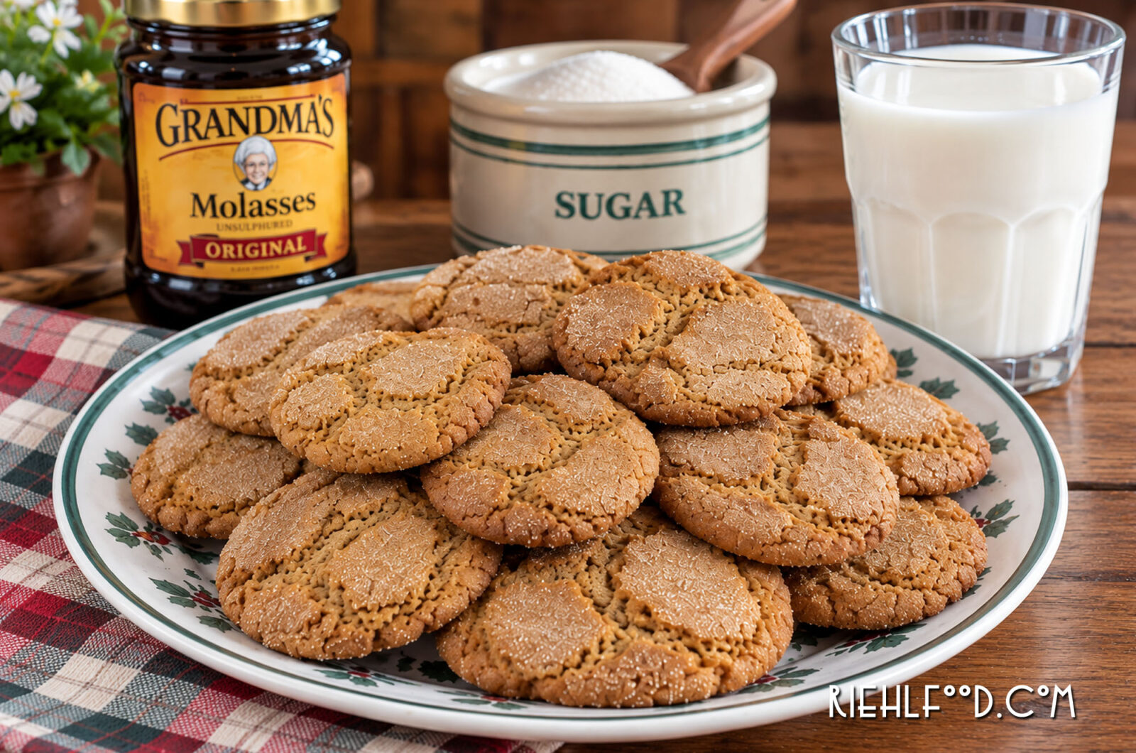 Molasses Sugar Cookies
