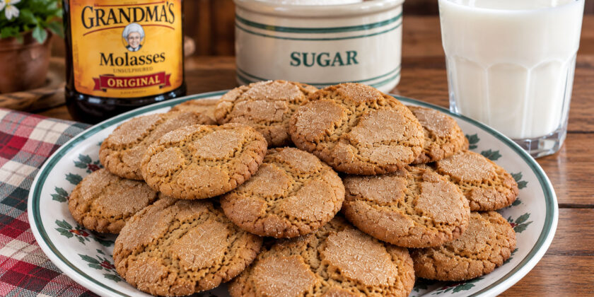 Molasses Sugar Cookies