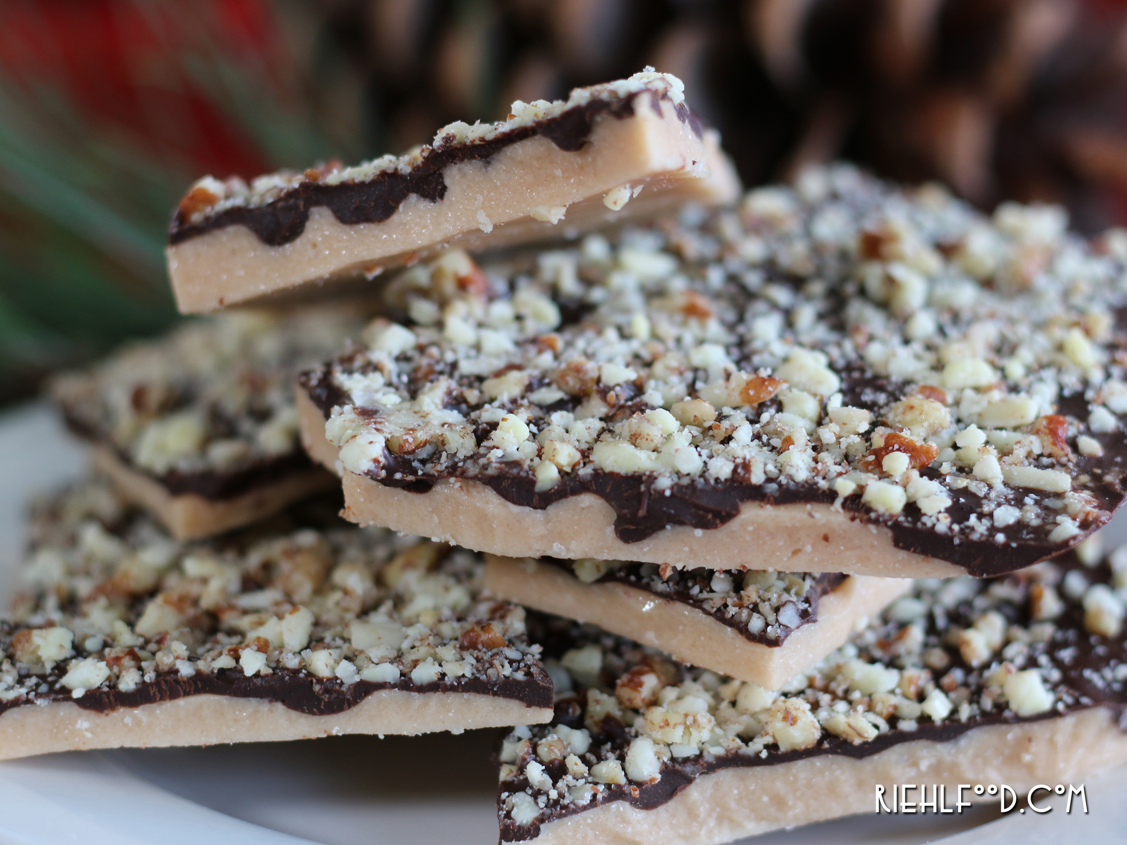Holiday Chocolate Toffee