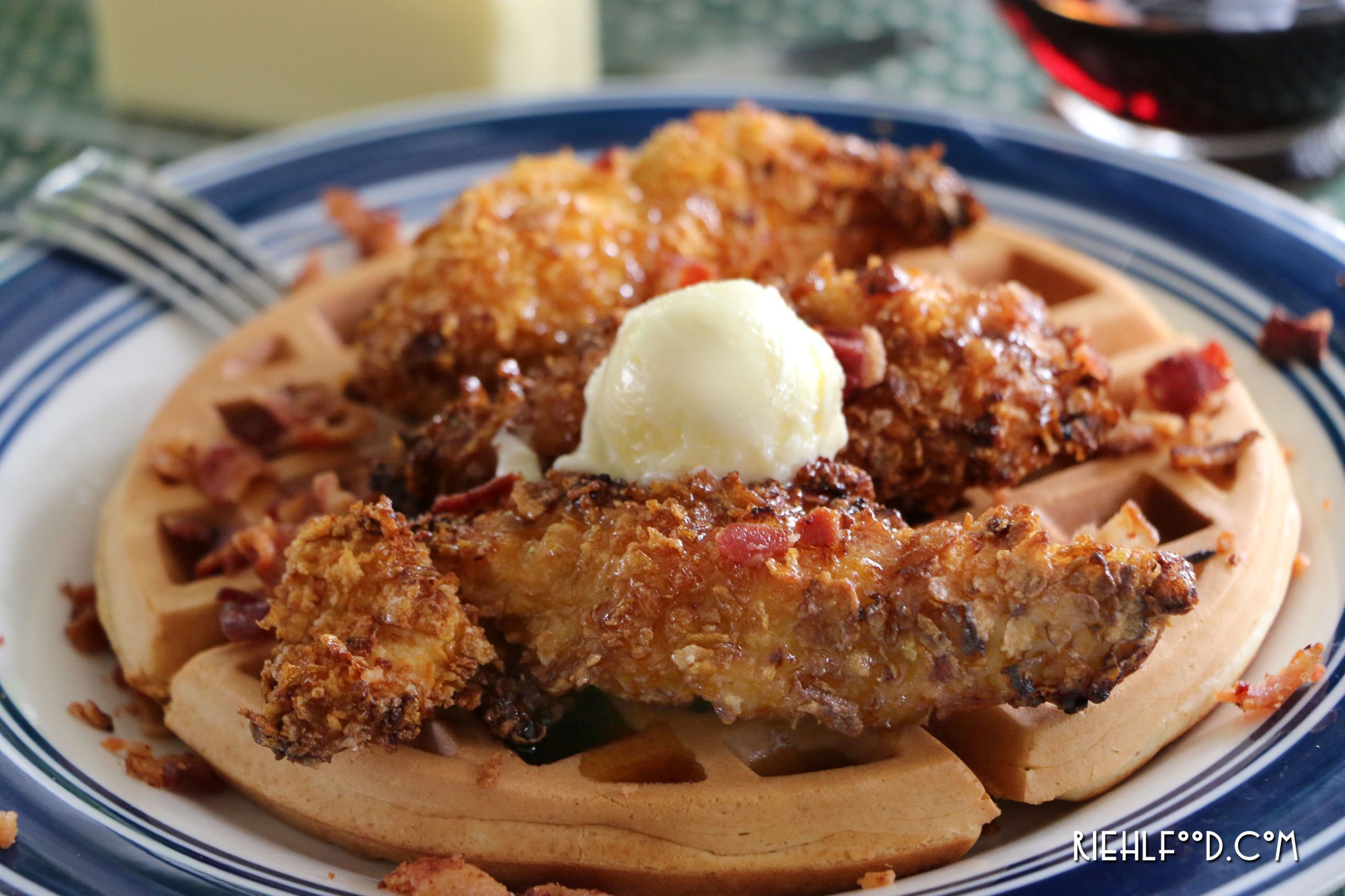 Cap’n Crunch® Chicken & Bacon Waffle