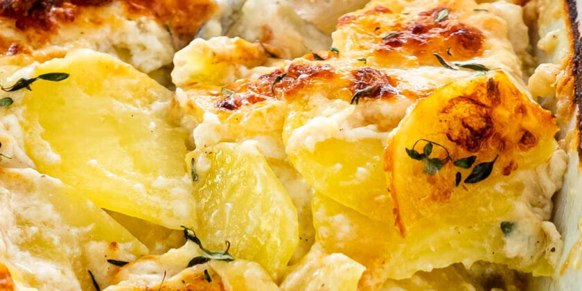 Scalloped Potatoes with Cheese