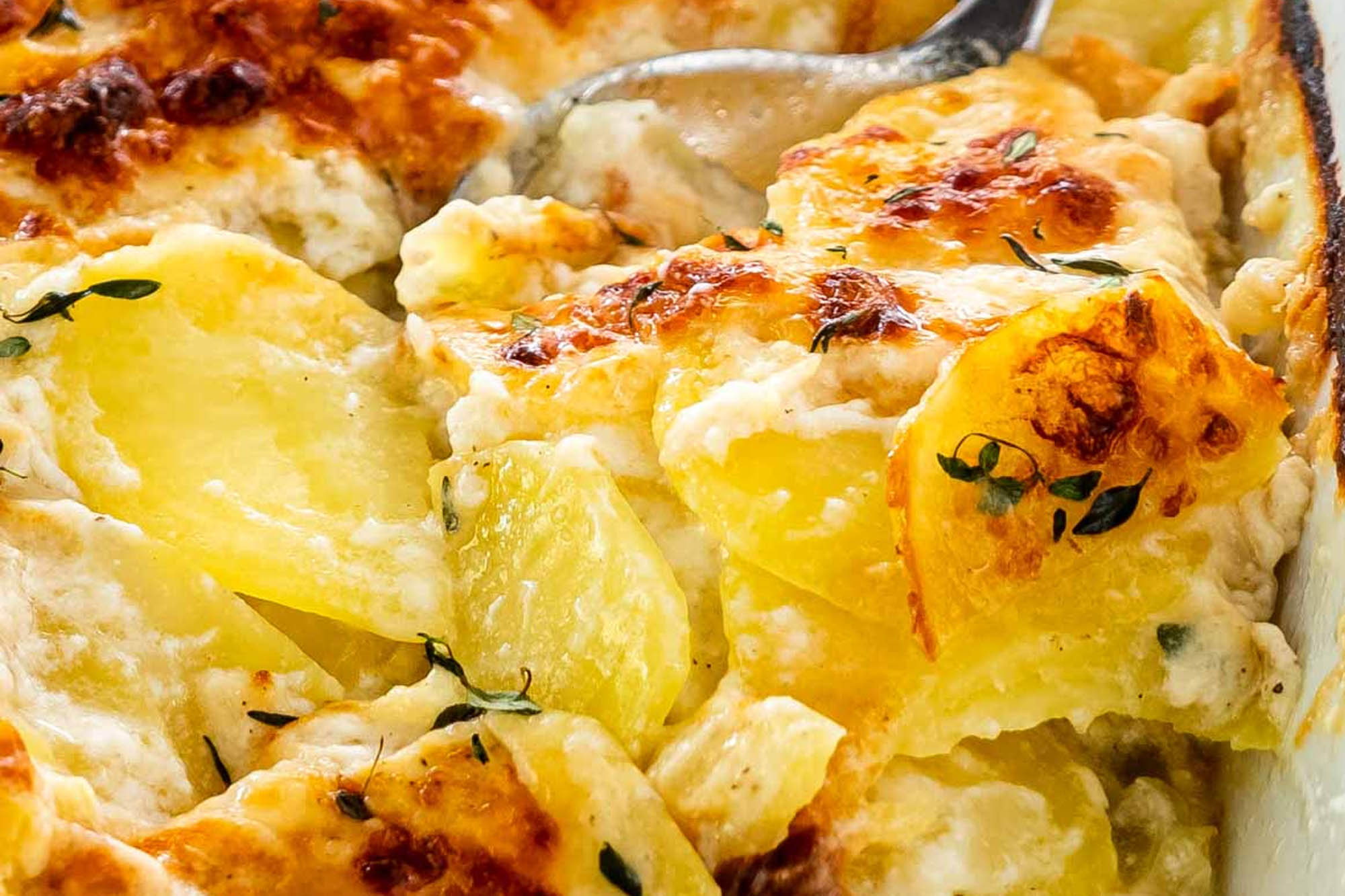 Scalloped Potatoes with Cheese