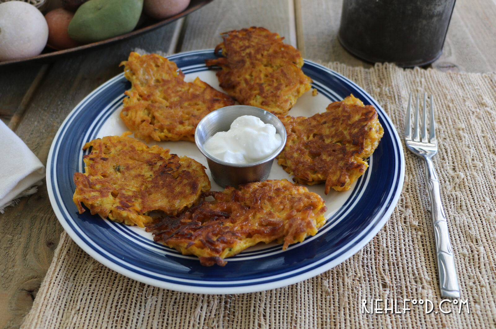 Butternut Squash Fritters