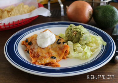 Chicken Cheese Enchiladas