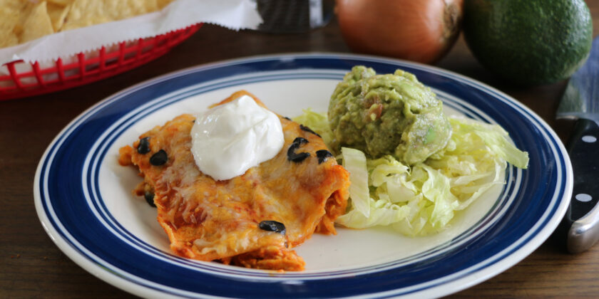 Chicken Cheese Enchiladas