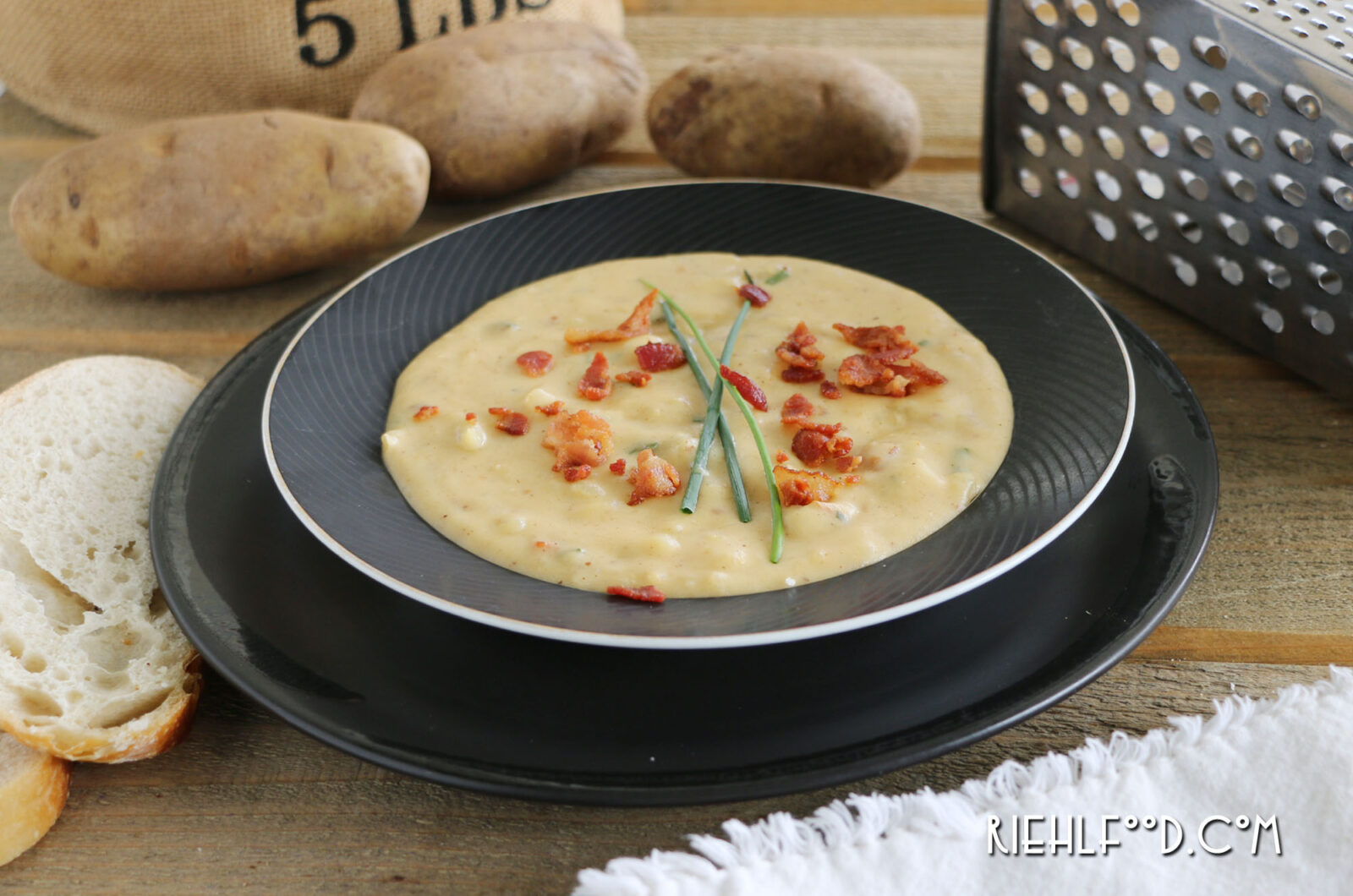 Creamy Potato Cheese Soup