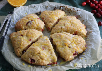 Cranberry Orange Scones