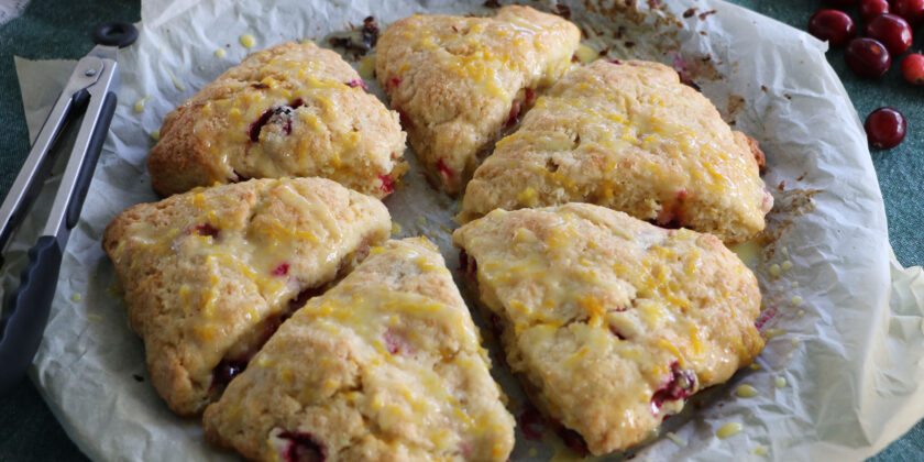 Cranberry Orange Scones