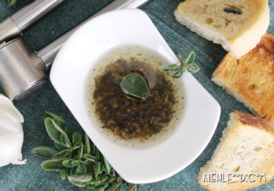 Olive Oil Dip with Warm Bread