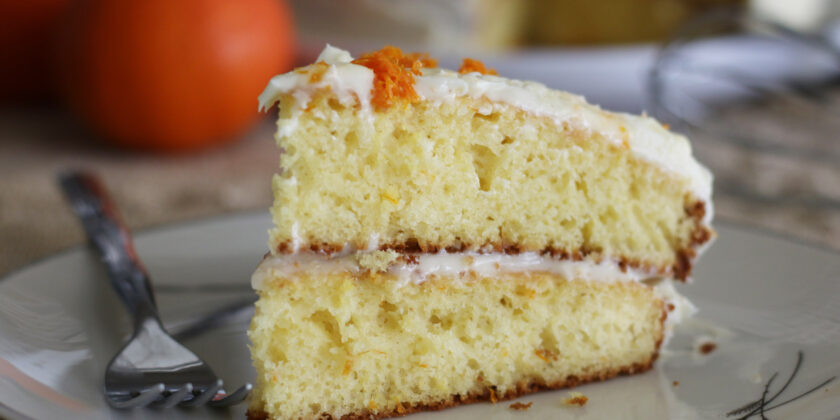 Orange Creamsicle Cake