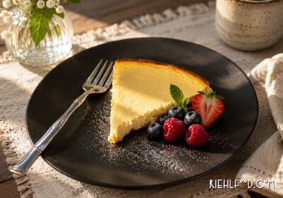 Flourless Lemon Cottage Cheese Cake