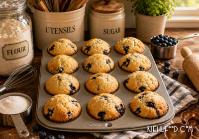 Blueberry Cream Cheese Muffins