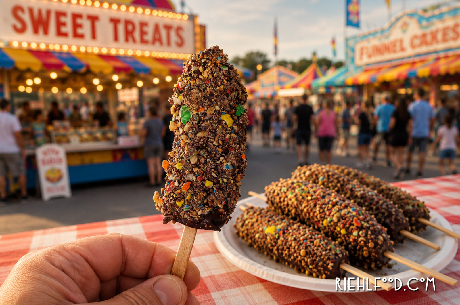 Frozen Chocolate Covered Bananas