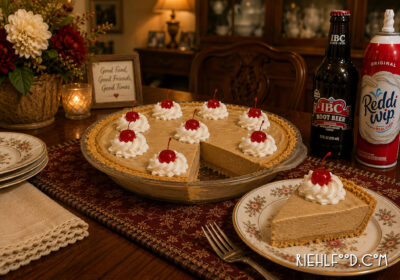 Root Beer Float Pie