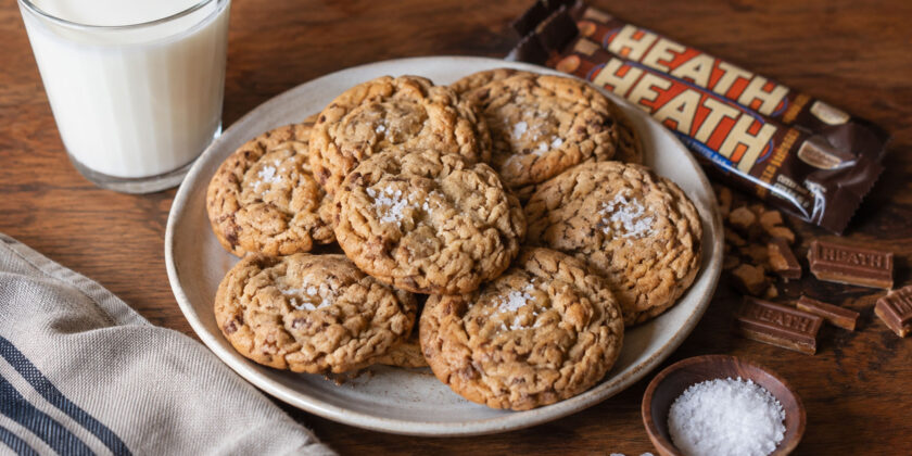Brown Butter Toffee Cookies