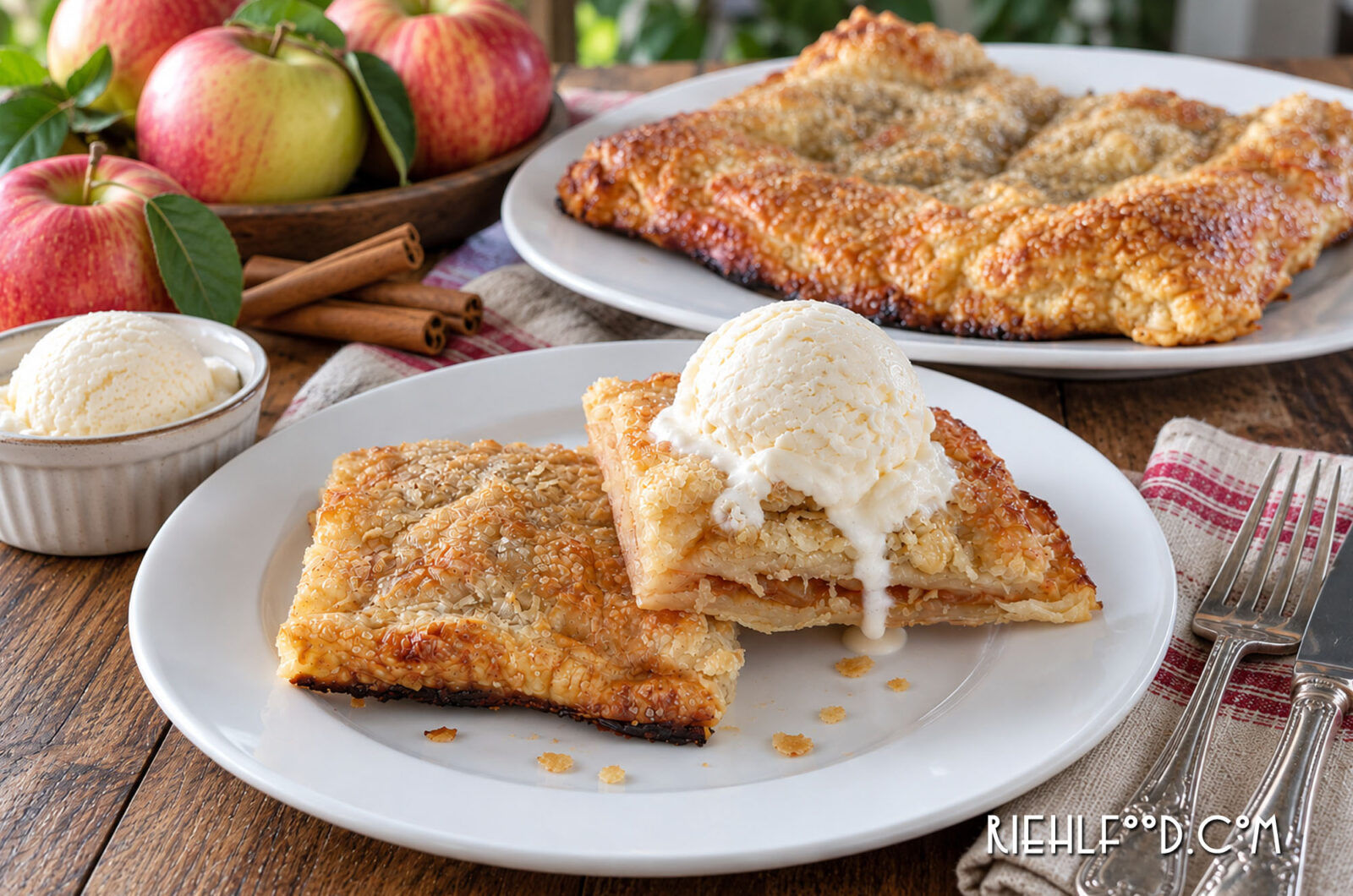 Puff Pastry Apple Pie